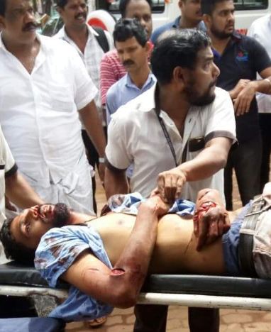 BJP, worker, Killed, Kerala, भाजपा कार्यकर्ता, निर्मम हत्या, केरला, पिनरआई, कन्नूर, भारतीय जनता युवा मोर्चा, विष्णु 